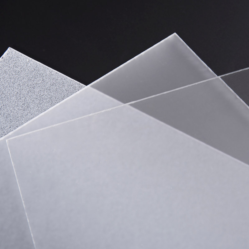 Enkelt-sidet frostet akrylplade